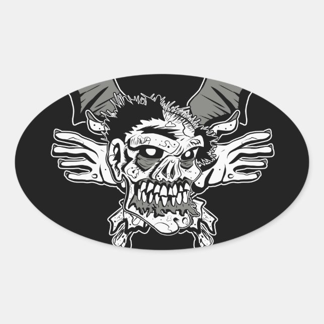 Sticker Zombie (Devant)