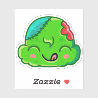 Sticker Zombie Scoop Yummy Face - Saut de la Glace