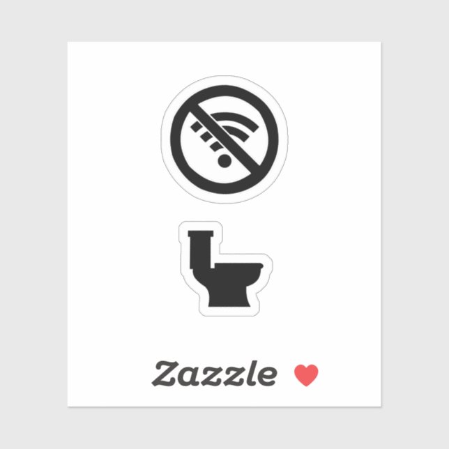 Sticker Zone Wifi (Feuille)