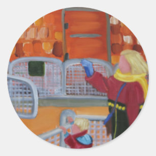 STICKER ZOO MÈRE/ENFANT