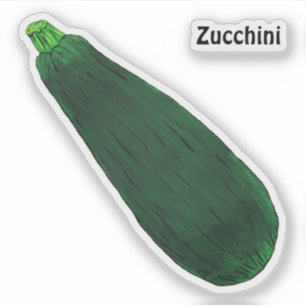 Sticker Zucchini