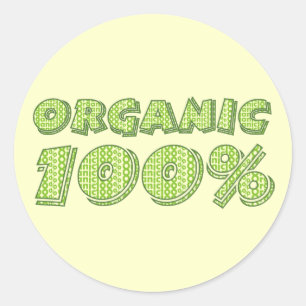 Stickers 100% bio