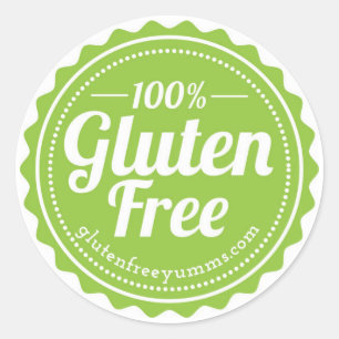 Stickers 100% sans gluten — Vert