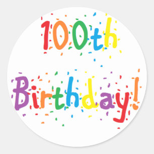 Stickers "100e anniversaire"