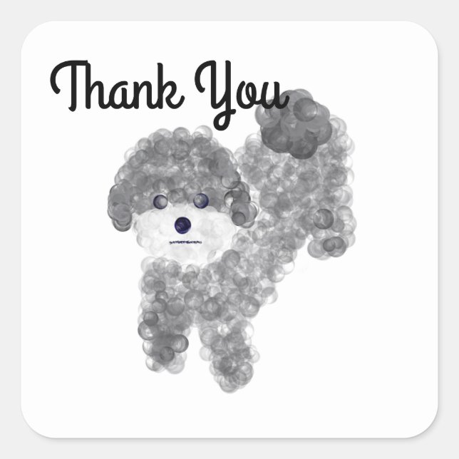 Stickers #1 Gris Merci (Devant)