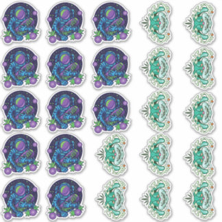 Stickers 2,375 pouces x 2,625 pouces