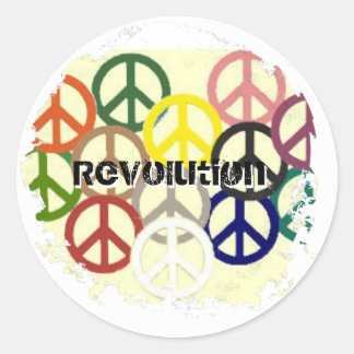 Stickers 2 ronds désorganisés