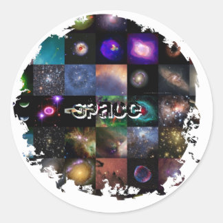 Stickers 2 ronds désorganisés