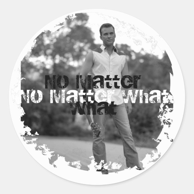 Stickers 2 ronds désorganisés (Devant)