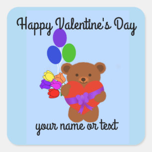 Stickers #4 mignonne ours en peluche