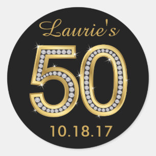 Stickers 50e anniversaire   Diamant