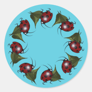 Stickers à anneaux de Ladybug