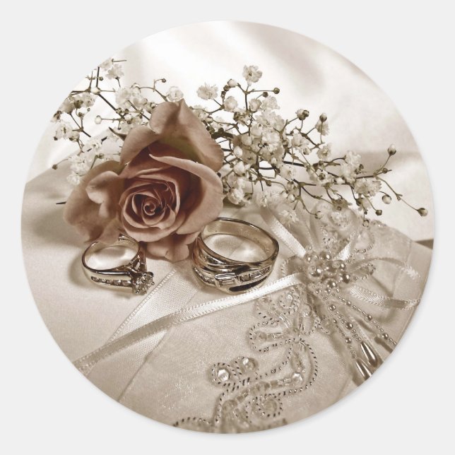 Stickers à anneaux mariages (Devant)