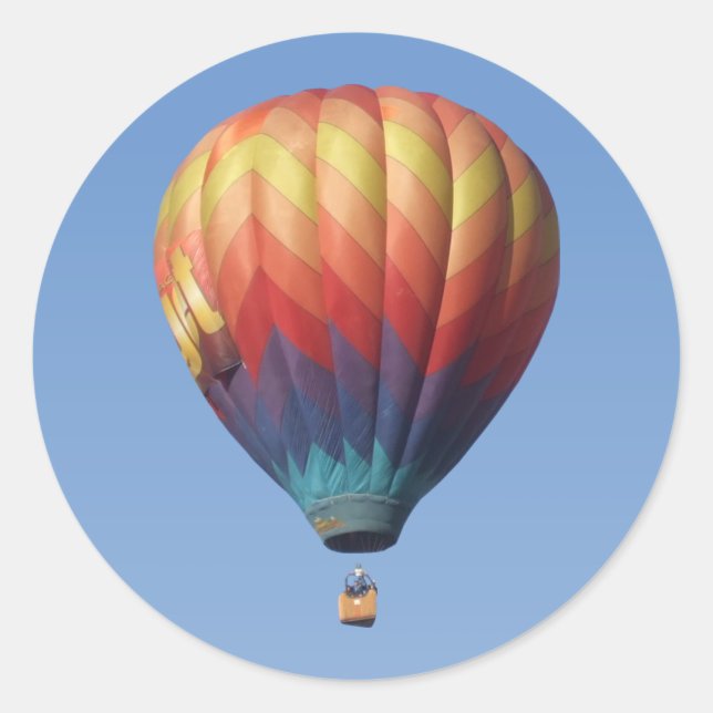 Stickers à ballon à air chaud Alpenglow (Devant)