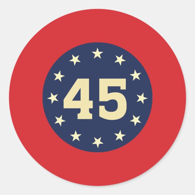 STICKERS À BÂTIMENTS "45" (Devant)