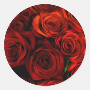 Stickers à enveloppe rouge rose