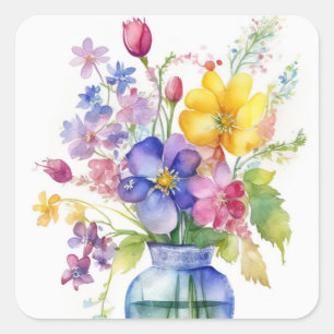 Stickers à fleurs