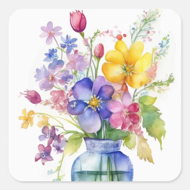 Stickers à fleurs (Devant)