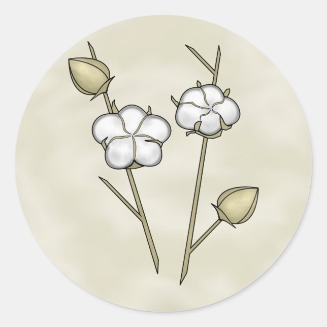 Stickers à poule de coton (Devant)