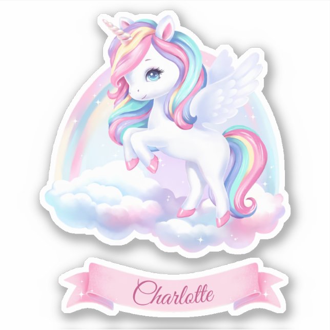Stickers à une fête d'anniversaire magique. (Devant)