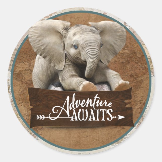 Stickers Adventure Await (Devant)