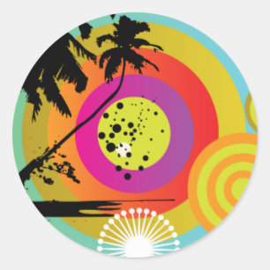 Stickers Affaires Retro Tropix