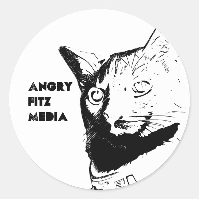 Stickers AFM - Blanc (Devant)