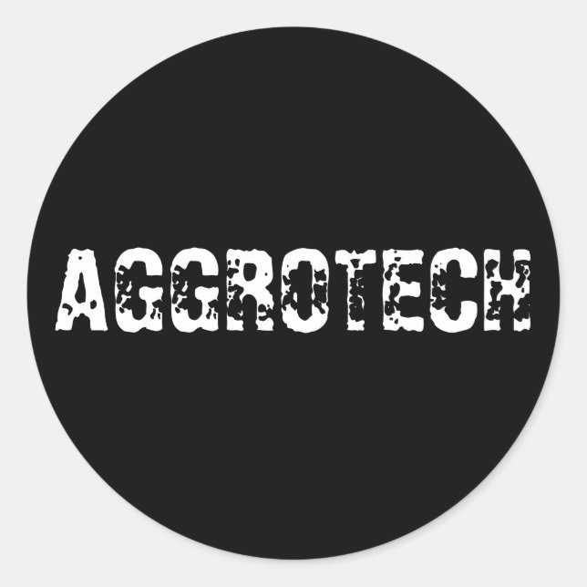 Stickers Aggrotech (Devant)