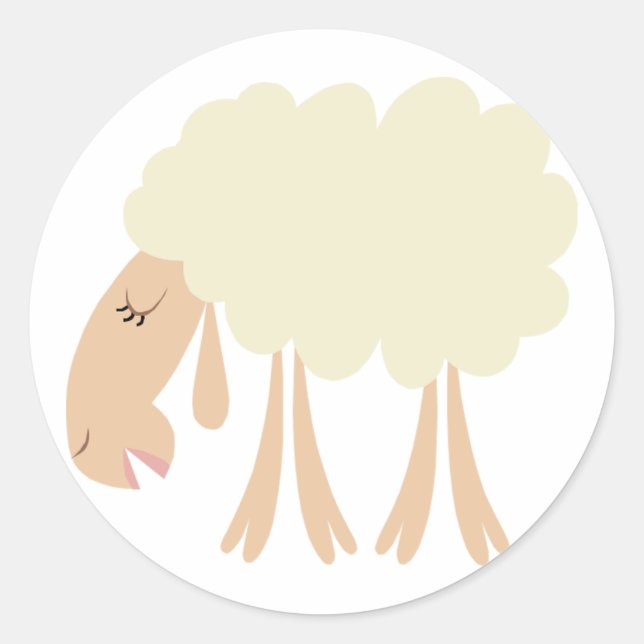 Stickers Agneau mignon (Devant)