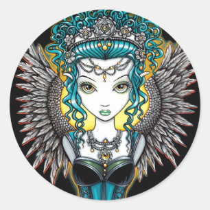 Stickers "Alaura" gothique Guardian Angel