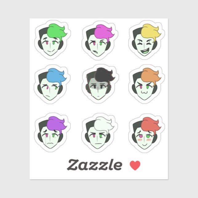 Stickers Alba Emotion (Feuille)