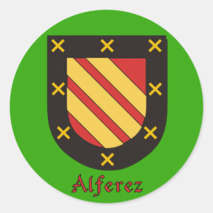Stickers Alferez Family Shield