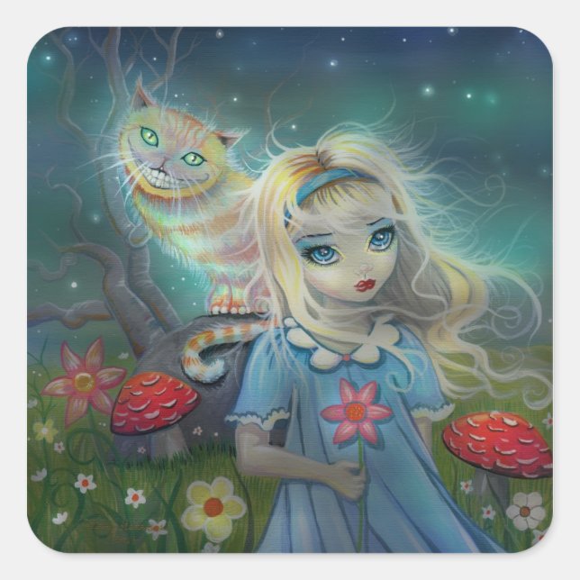 Stickers Alice au pays des merveilles (Devant)