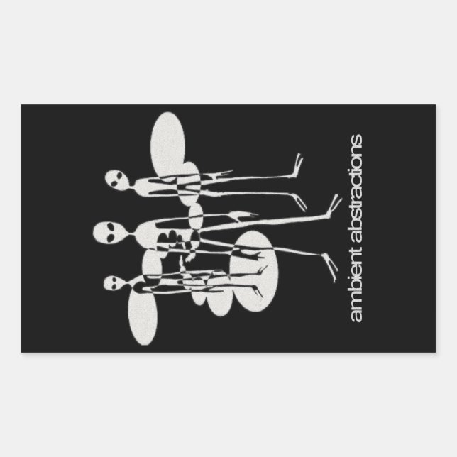 Stickers Aliens d'abstractions ambiantes (Devant)