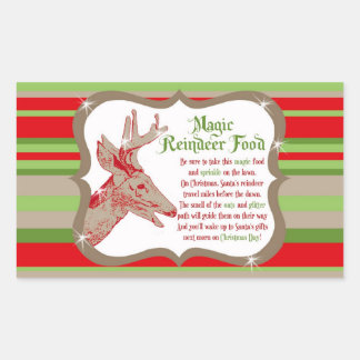 Stickers Alimentaire Magique Reindeer