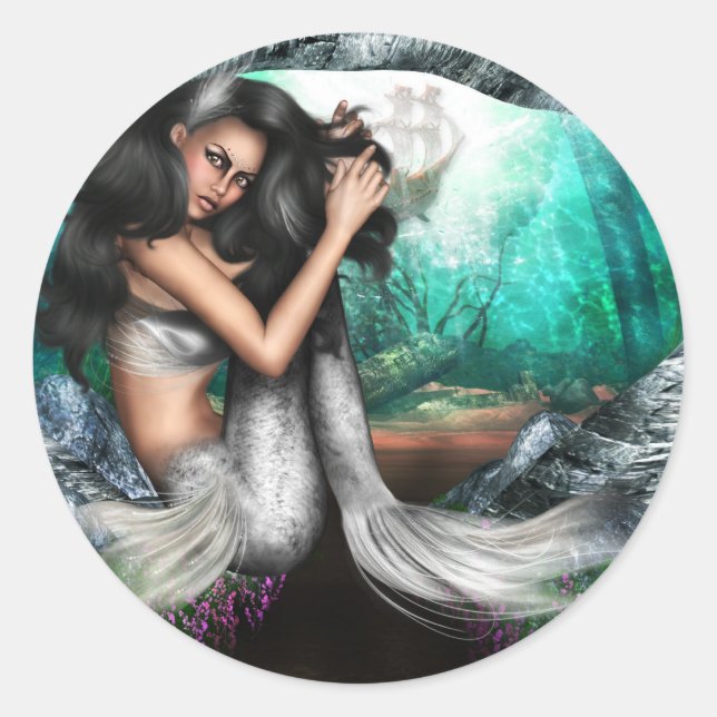 Stickers Allure Sirène (Devant)