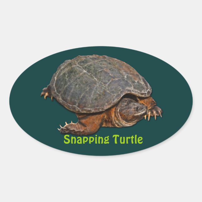 Stickers Amateurs de trappin de tortue serpent (Devant)