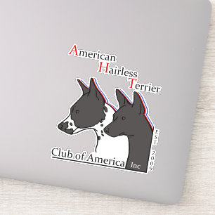Stickers American Hairless Terrier Club of America