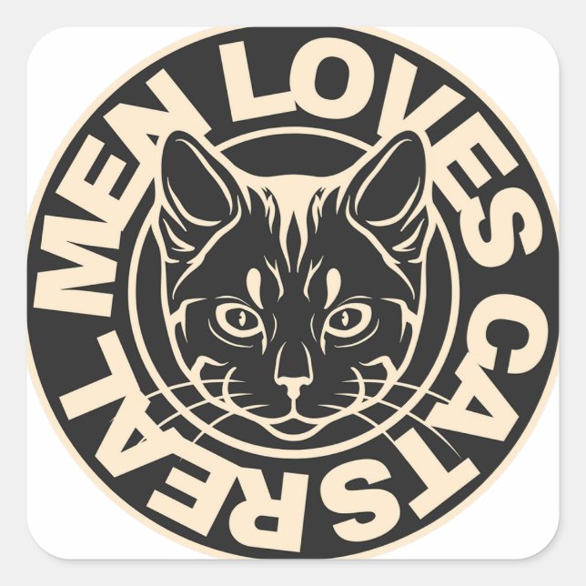 Stickers amoureux de les chats 2025 (Devant)