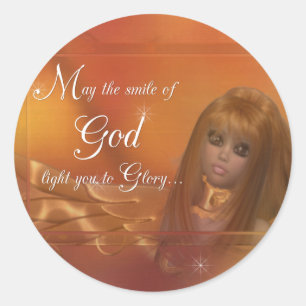 Stickers Angel d'or