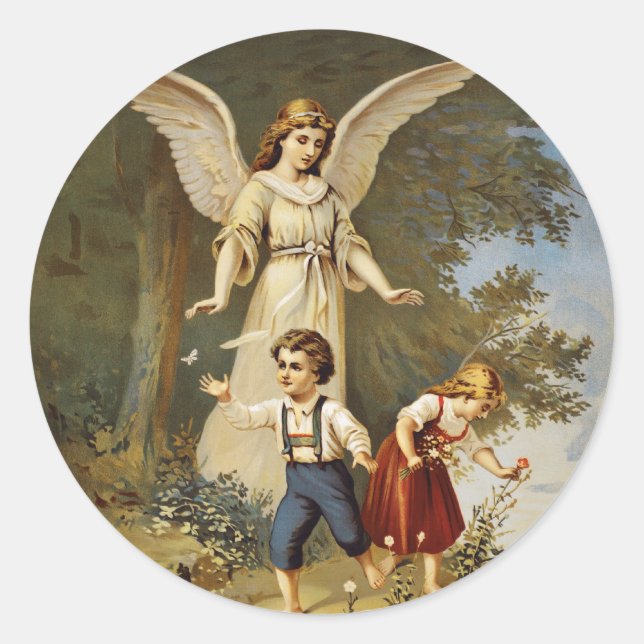 Stickers Angel du gardien victorien (Devant)