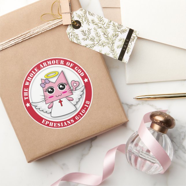 Stickers Angel Ga Ga Round (Cadeaux)