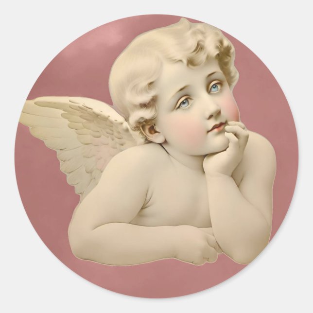 Stickers Angel Round (Devant)