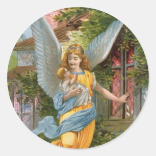 Stickers Angel victorien