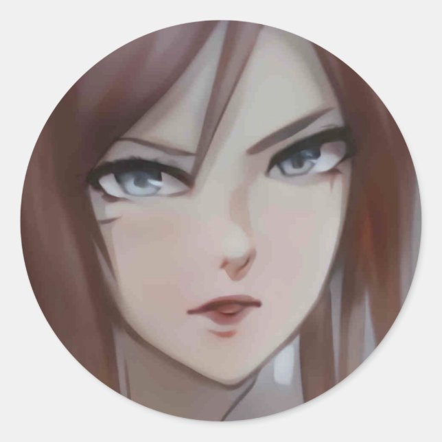 Stickers Anime Waifu (Devant)