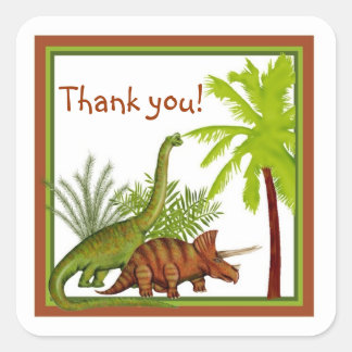 Stickers Anniversaire Dinosaur
