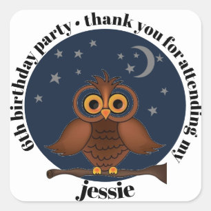 Stickers Anniversaire - Merci Pour Participer