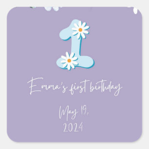 Stickers Anniversaire Numéro 1