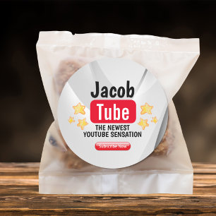 Stickers Anniversaire Tube Party