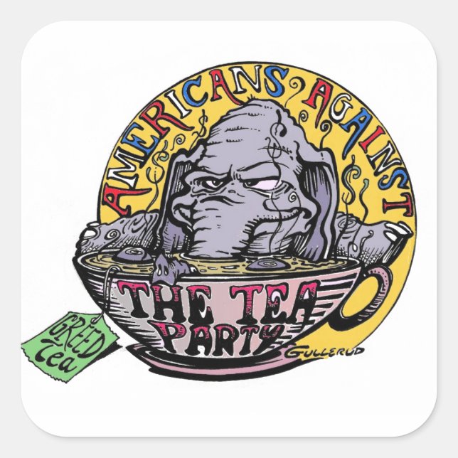 Stickers Anti-GOP amusants (Devant)